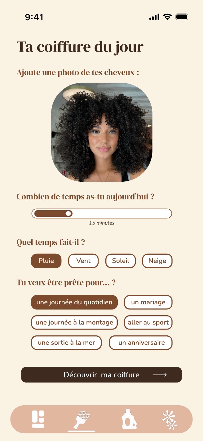 Les critères de la coiffure du jour